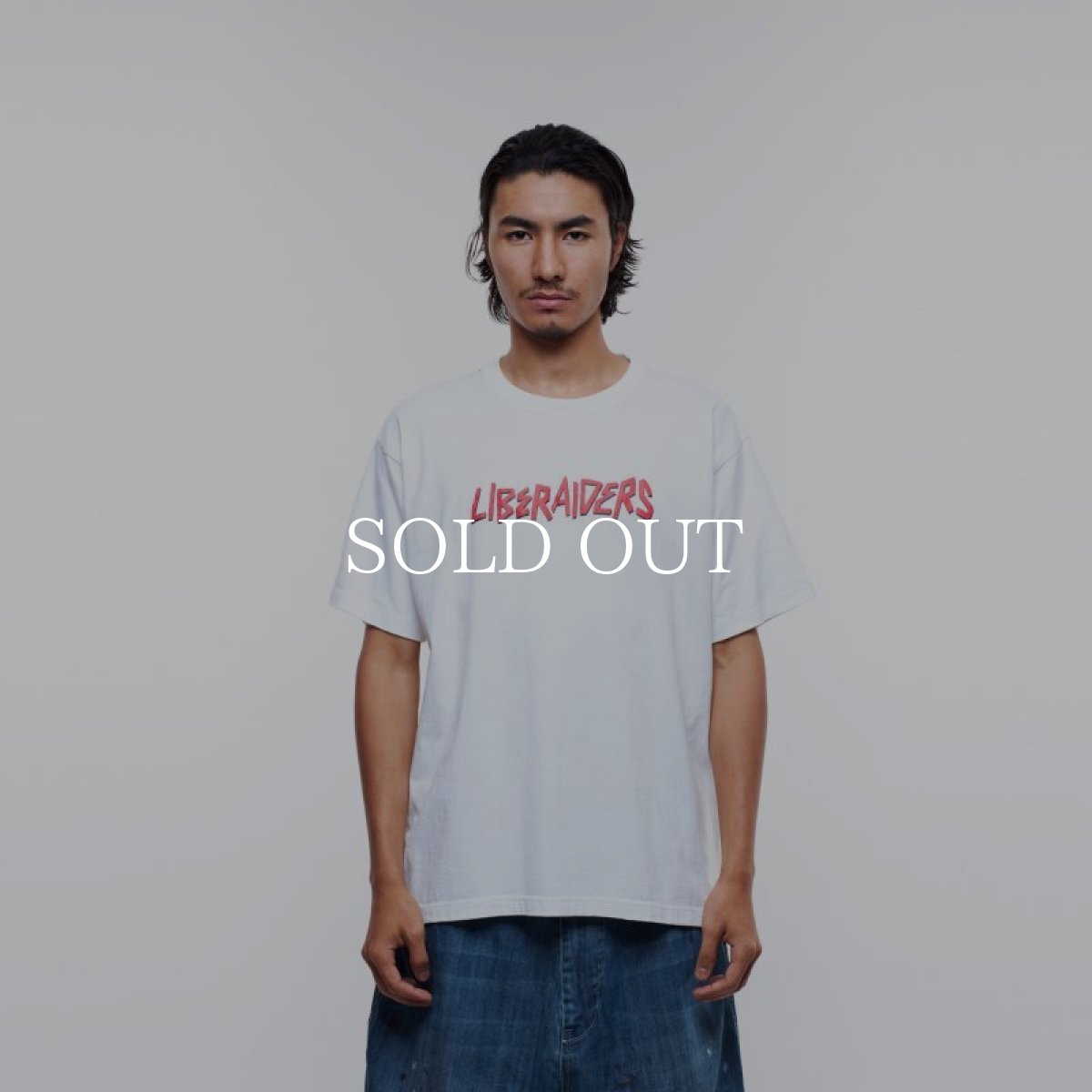 画像6: Liberaiders  METAL LOGO TEE (WHITE) (6)