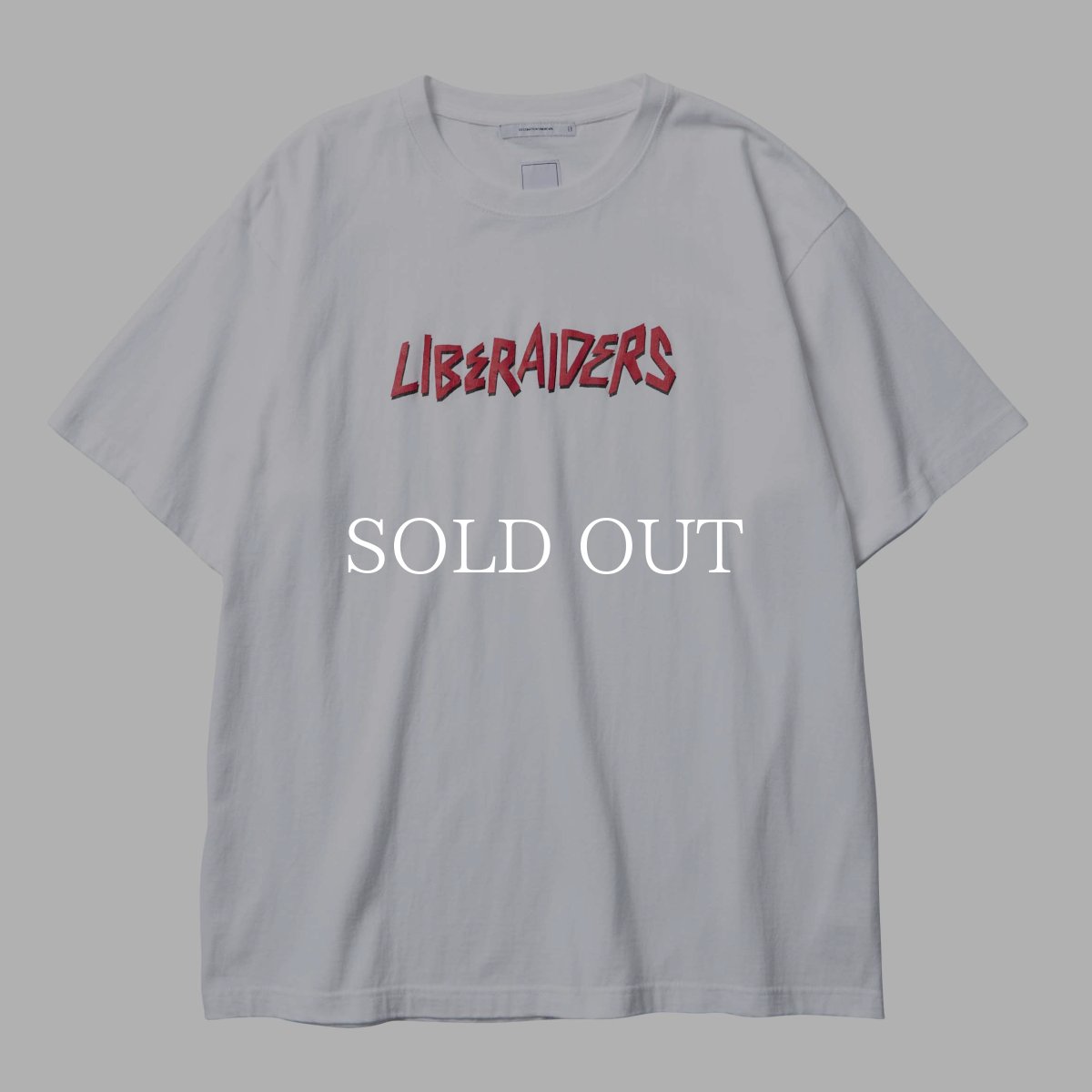 画像1: Liberaiders  METAL LOGO TEE (WHITE) (1)