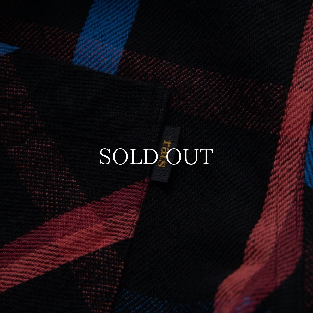 画像4: RATS  COTTON CHECK SHIRT (BLACK CHECK) (4)