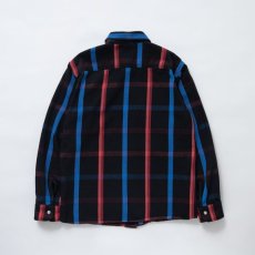 画像2: RATS  COTTON CHECK SHIRT (BLACK CHECK) (2)