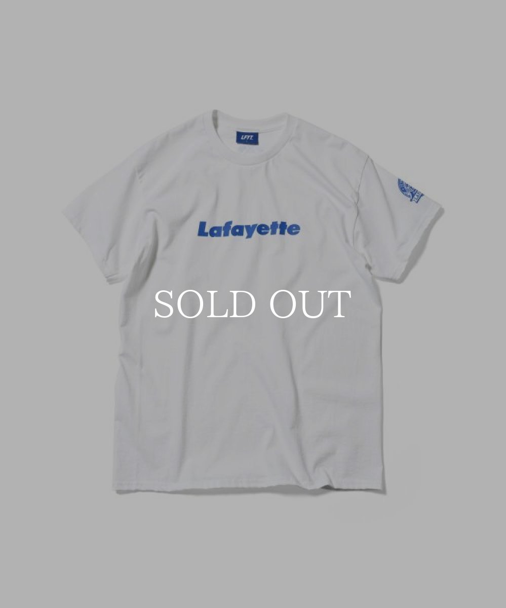 画像1: LFYT  Lafayette LOGO TEE 20TH ANNIVERSARY EDITION (WHITE) (1)