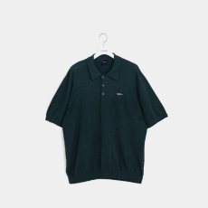 画像1: APPLEBUM  Knit Polo Shirt (Green) (1)