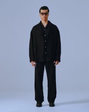 画像2: COOTIE   Garment Dyed Double Cloth Easy Trousers (Black) (2)