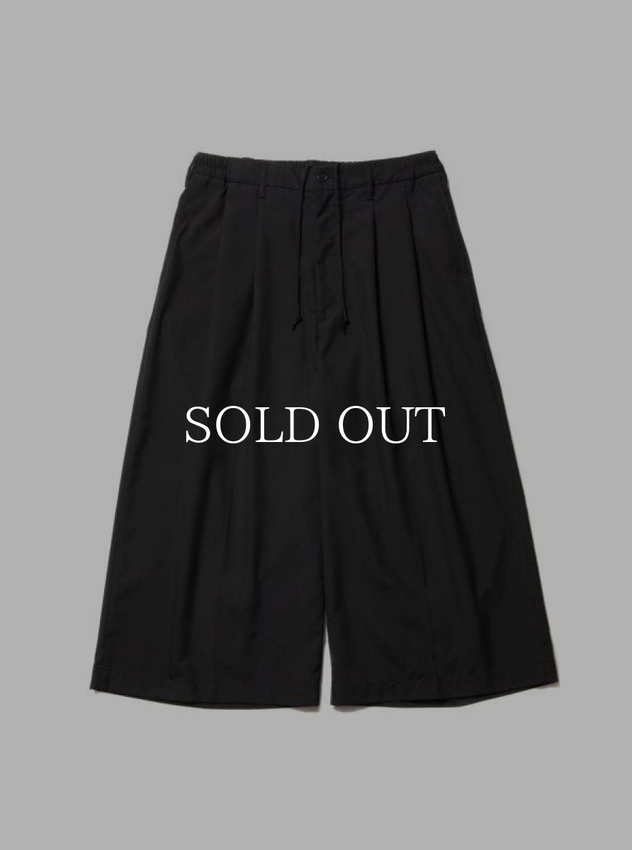 画像1: COOTIE   T/R Shin Cut Wide Easy Trousers (Black) (1)
