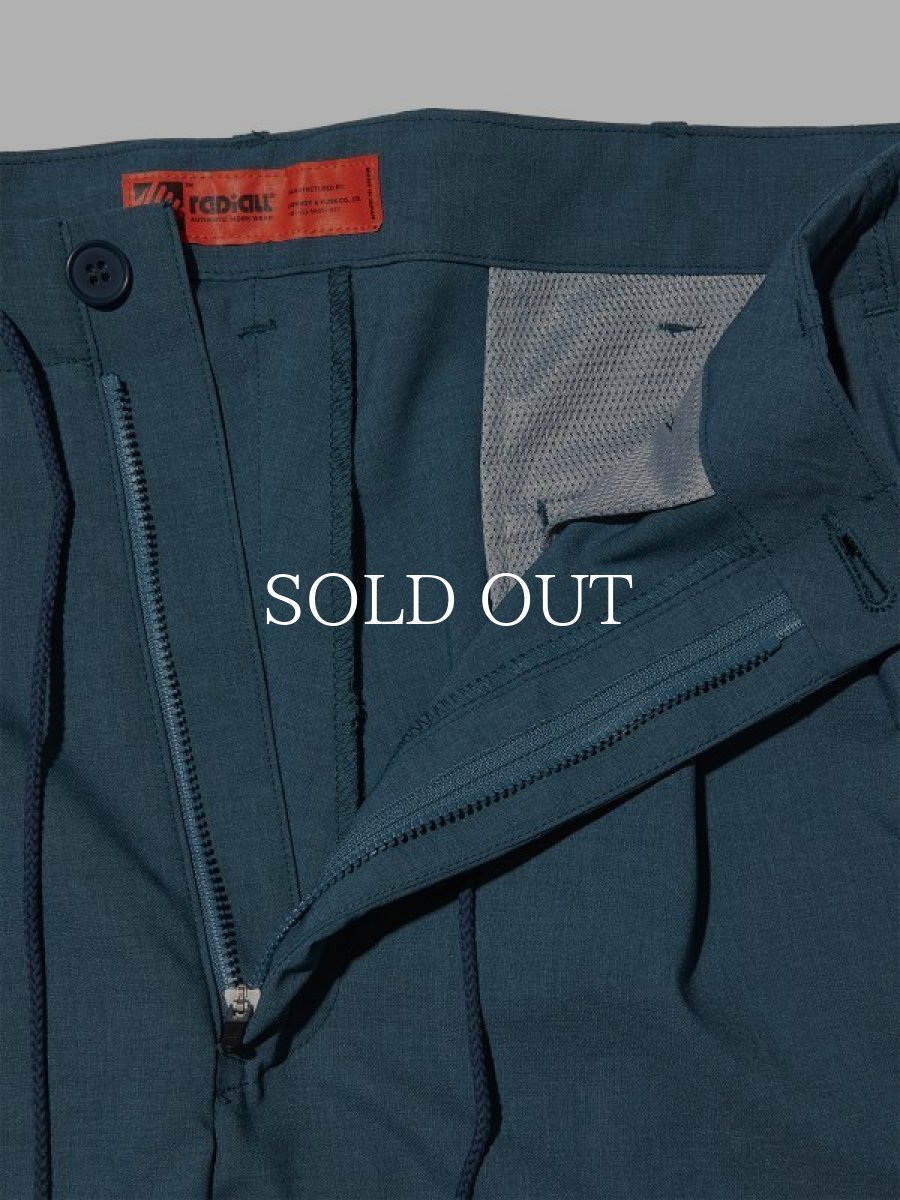 画像3: RADIALL  LO-N-SLO - WIDE FIT PANTS (Steel Blue) (3)