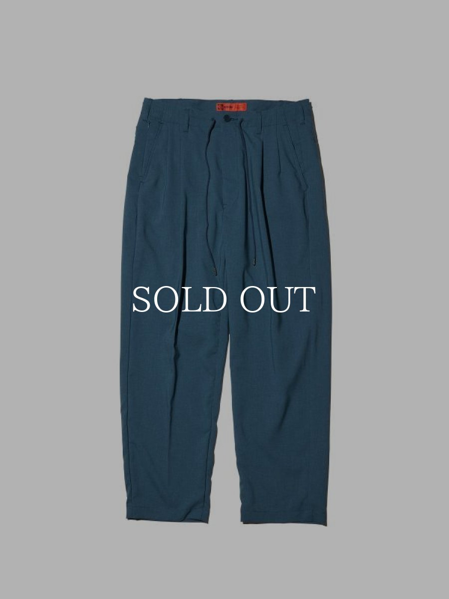 画像1: RADIALL  LO-N-SLO - WIDE FIT PANTS (Steel Blue) (1)