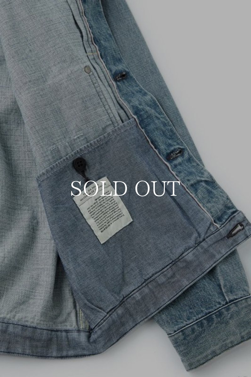 画像5: OLD JOE   RIVETED ONE POCKET JEAN JACKET (FADE INDIGO) (5)