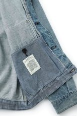 画像5: OLD JOE   RIVETED ONE POCKET JEAN JACKET (FADE INDIGO) (5)