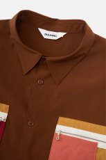 画像3: DIGAWEL  Oversized S/S Shirt (Brown) (3)