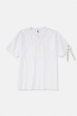 画像1: DIGAWEL  T-shirt(ready-made) Zip (White) (1)