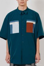 画像7: DIGAWEL  Oversized S/S Shirt (D.green) (7)