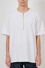 画像6: DIGAWEL  T-shirt(ready-made) Zip (White) (6)