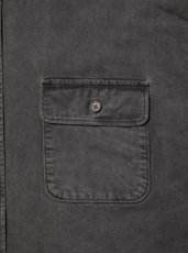 画像3: COOTIE   Pigment Dyed Hard Twisted Yarn CPO Jacket (Black) (3)