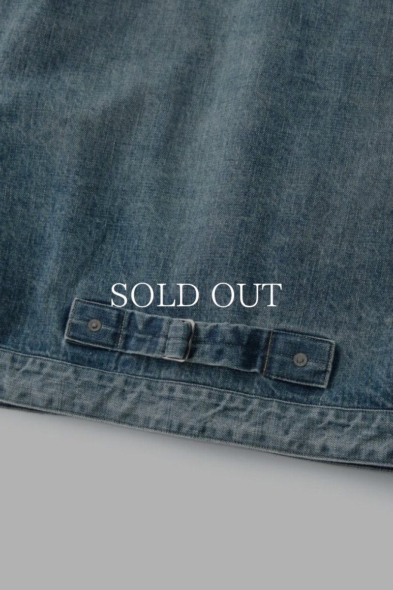 画像6: OLD JOE   RIVETED ONE POCKET JEAN JACKET (FADE INDIGO) (6)