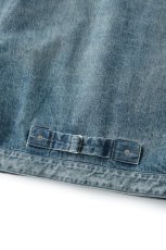 画像6: OLD JOE   RIVETED ONE POCKET JEAN JACKET (FADE INDIGO) (6)