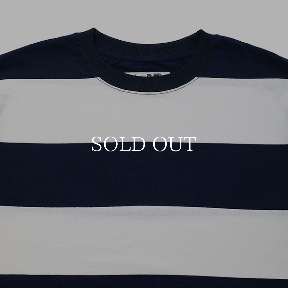 画像3: CHALLENGER  L/S HEAVYWEIGHT BORDER TEE (WHITE×NAVY) (3)