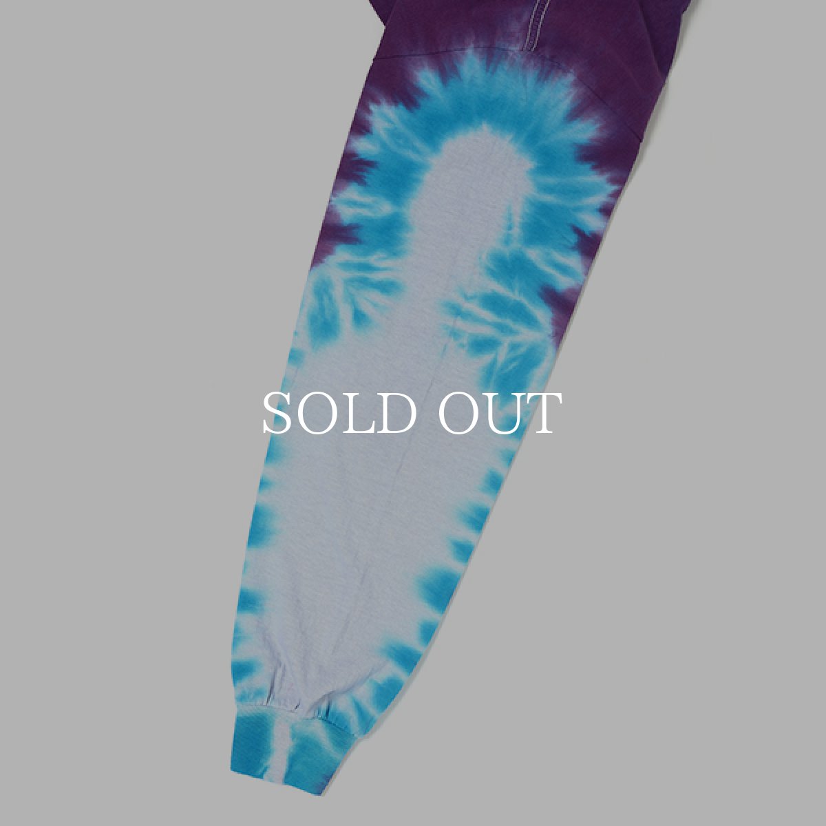画像4: CHALLENGER  L/S TIE DYE MASK TEE (PURPLE TIE DYE) (4)