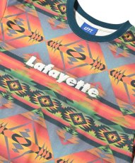 画像3: LFYT  NAVAJO NAITIVE PATTERN Lafayette LOGO TEE (ORANGE) (3)