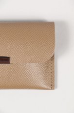 画像3: DIGAWEL  CARD CASE Calf leather (Gray) (3)
