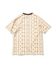 画像2: LFYT  NAVAJO NAITIVE PATTERN Lafayette LOGO TEE (SAND) (2)