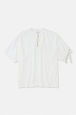 画像1: DIGAWEL  T-shirt(ready-made) Studs (White) (1)