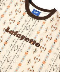 画像3: LFYT  NAVAJO NAITIVE PATTERN Lafayette LOGO TEE (SAND) (3)