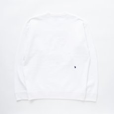 画像2: RATS  BIG LOGO CREW NECK SWEAT (WHITE) (2)
