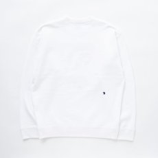 画像2: RATS  BIG LOGO CREW NECK SWEAT (WHITE) (2)