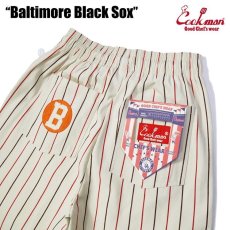 画像6: COOKMAN  Chef Pants Baltimore Black Sox (Off White) (6)