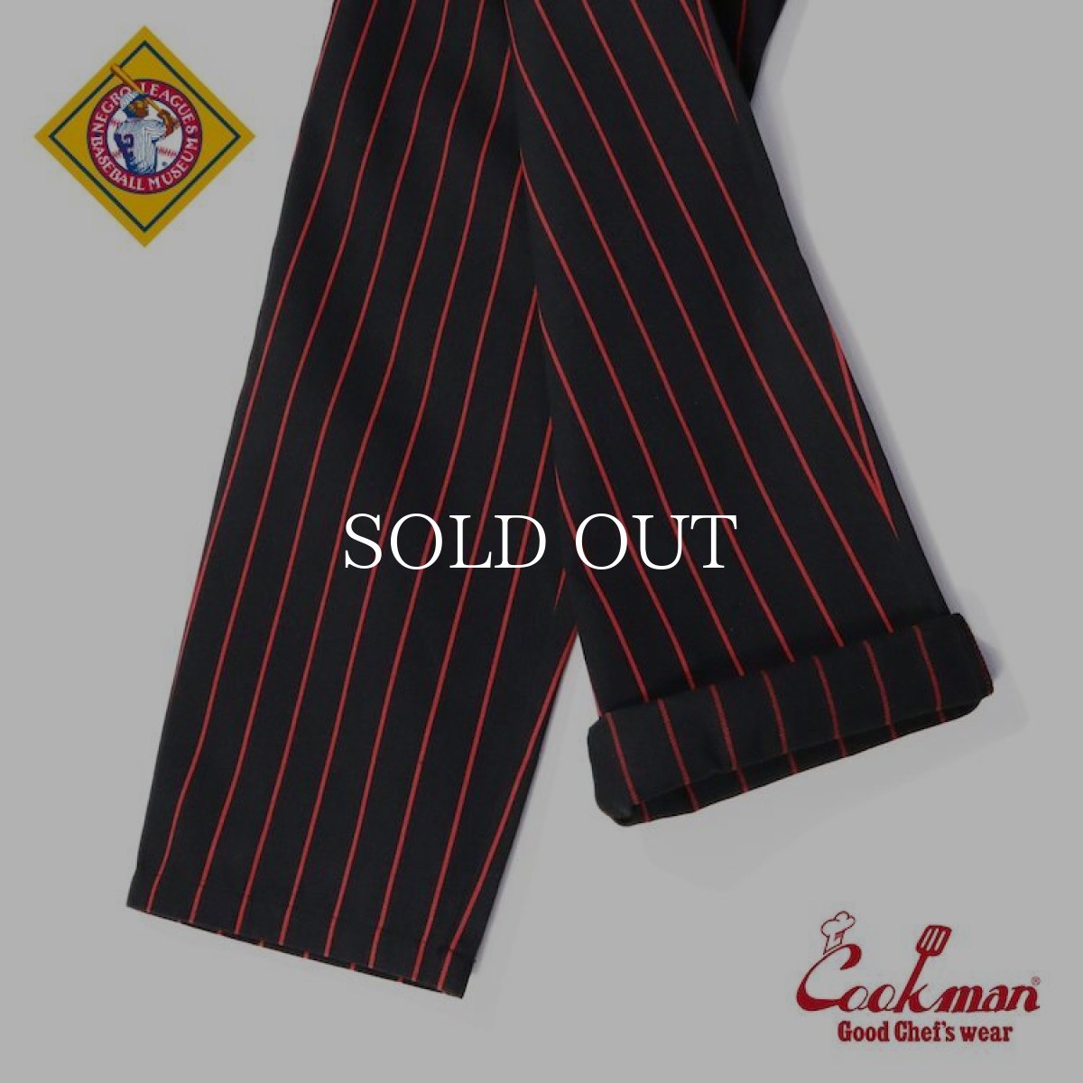 画像11: COOKMAN  Chef Pants Birmingham Black Barons (Black) (11)