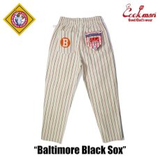 画像3: COOKMAN  Chef Pants Baltimore Black Sox (Off White) (3)