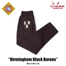 画像1: COOKMAN  Chef Pants Birmingham Black Barons (Black) (1)