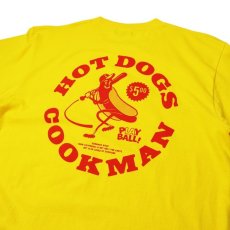 画像3: COOKMAN  Tシャツ Hot Dog Hitter (Yellow) (3)