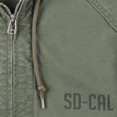 画像3: STANDARD CALIFORNIA  SD Ripstop Hood Jacket (Olive) (3)