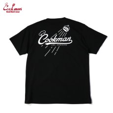 画像1: COOKMAN  Tシャツ Chef Hat LA (Black) (1)