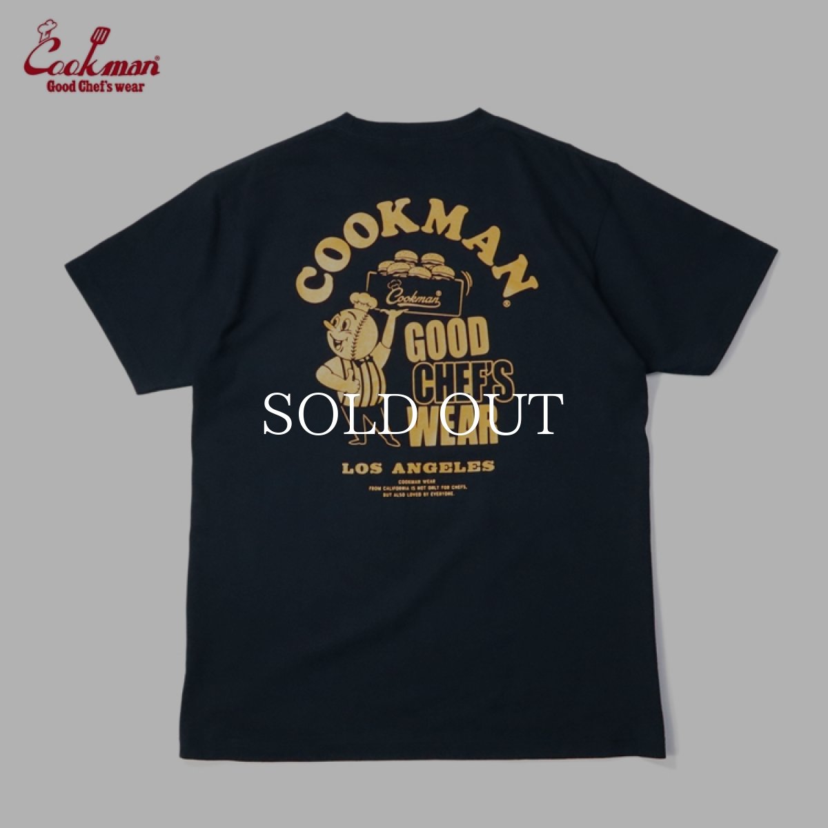 画像1: COOKMAN  Tシャツ Food Vendor (Navy) (1)