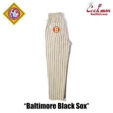 画像2: COOKMAN  Chef Pants Baltimore Black Sox (Off White) (2)