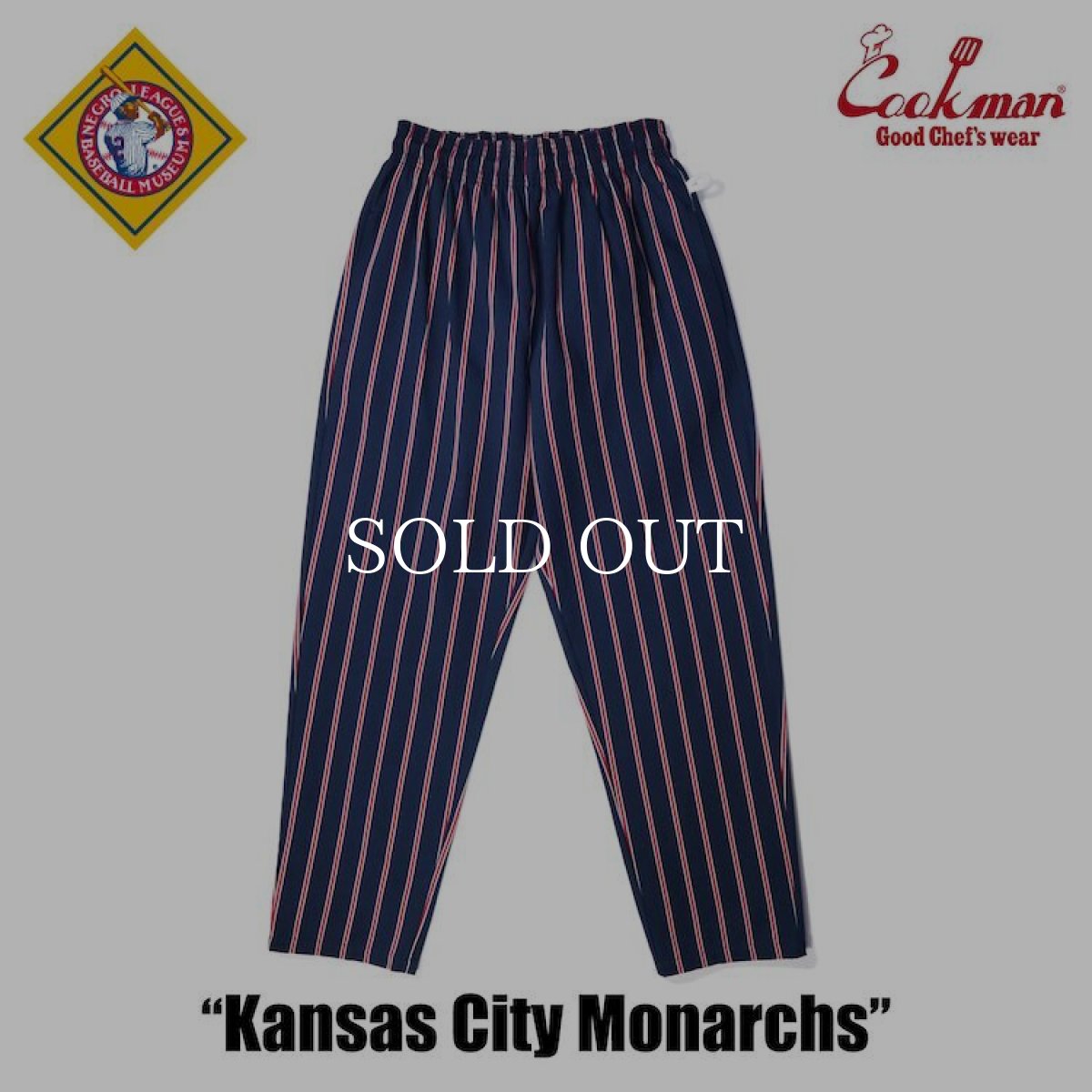 画像4: COOKMAN  Chef Pants Kansas City Monarchs (Navy) (4)