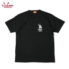 画像2: COOKMAN  Tシャツ Chef Hat LA (Black) (2)