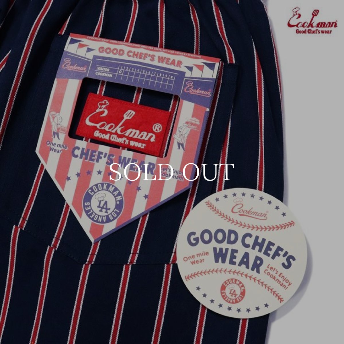 画像11: COOKMAN  Chef Pants Kansas City Monarchs (Navy) (11)