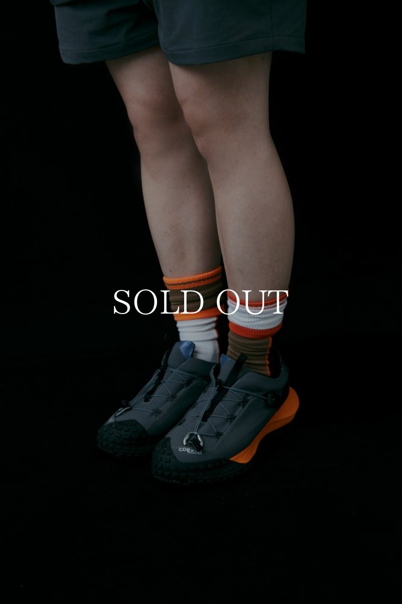 画像2: CMF OUTDOOR GARMENT  CMF 2P SOX (WHITE×BEIGE) (2)