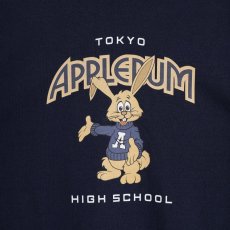 画像6: APPLEBUM  "APPLEBUM High School" T-shirt (Navy) (6)