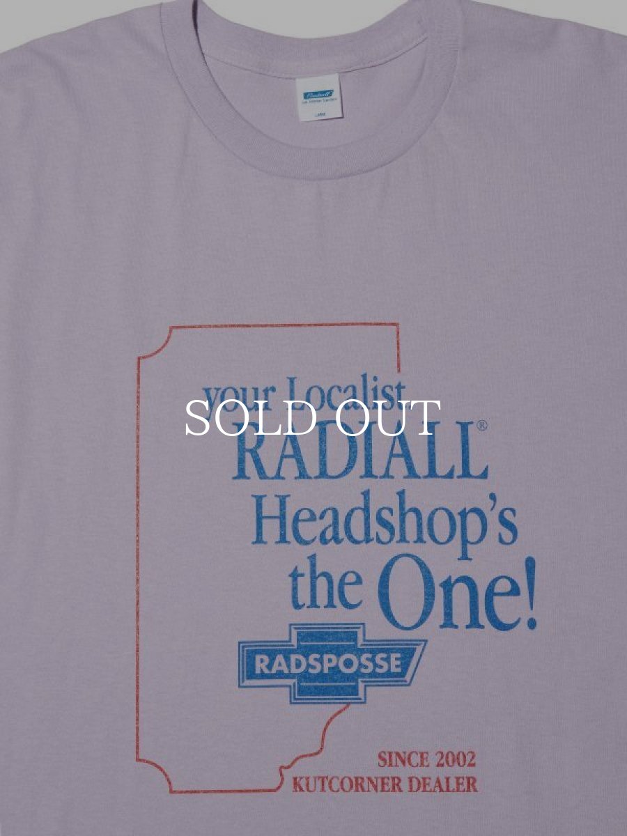 画像3: RADIALL  TOKING - CREW NECK T-SHIRT S/S (Purple) (3)