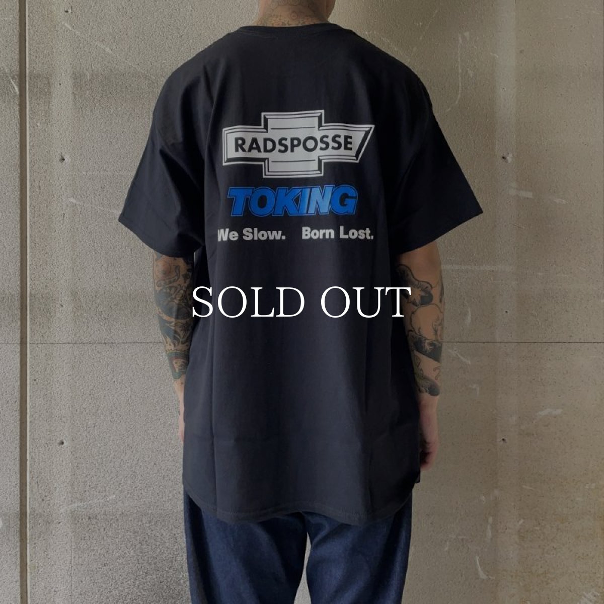 画像6: RADIALL  TOKING - CREW NECK T-SHIRT S/S (Black) (6)