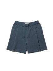 画像1: COOTIE   Inlay Sweat 1 Tuck Easy Shorts (Smoke Navy) (1)