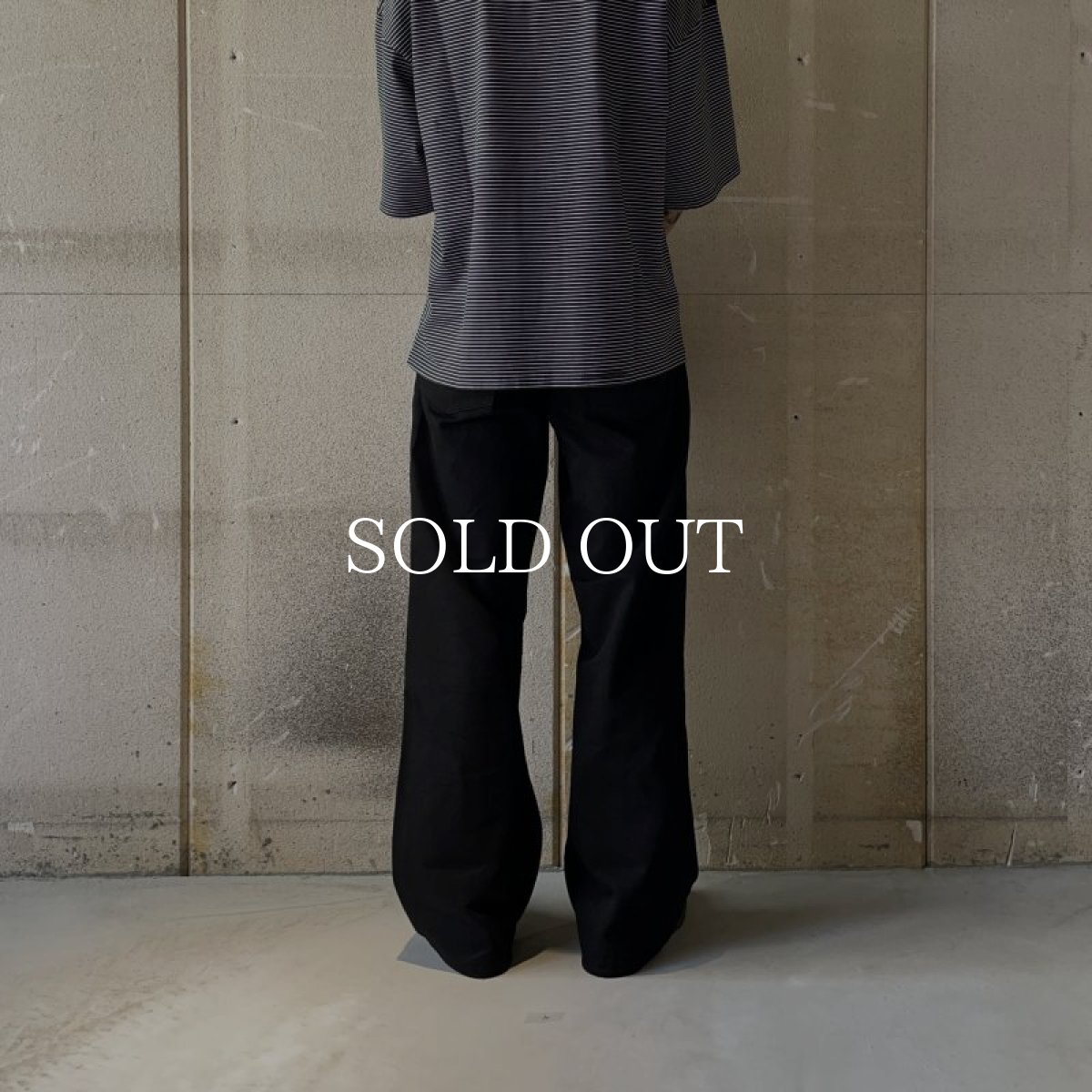 画像9: MINEDENIM  W.Straight 5pocket OWS (BLK) (9)