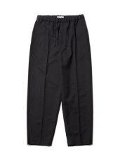 画像1: COOTIE   Polyester Twill Pin Tuck Easy Pants (Black) (1)