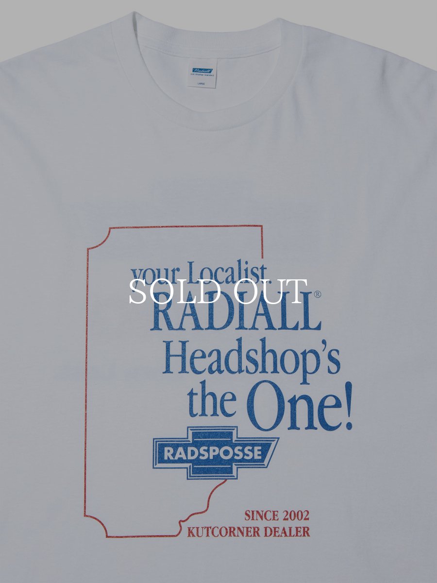 画像3: RADIALL  TOKING - CREW NECK T-SHIRT S/S (White) (3)