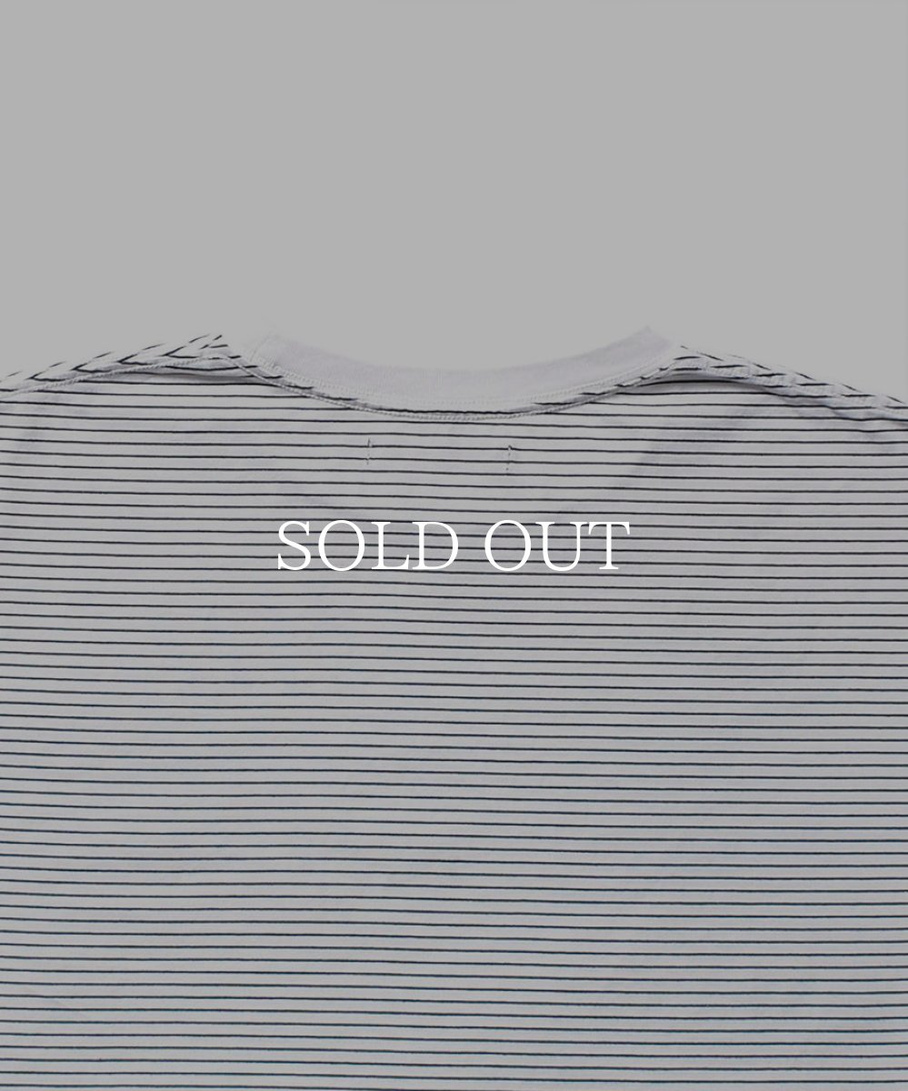 画像4: MINEDENIM  Micro Border Loose T-SH (WPT) (4)