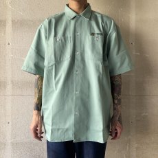 画像6: RADIALL  BUNNY - OPEN COLLARED SHIRT S/S (Sage Green) (6)